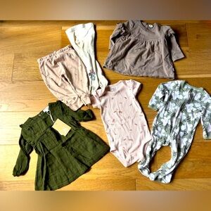 6-12mo lot of girls clothes